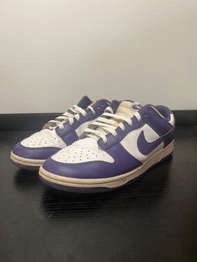 SIZE 8.5 MEN - Nike Dunk Low Championship Court Purple